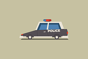 4 Transportation Vector Illustration, a Transportation Illustration by Marco Zenki (Thumbnail 2 of 5)