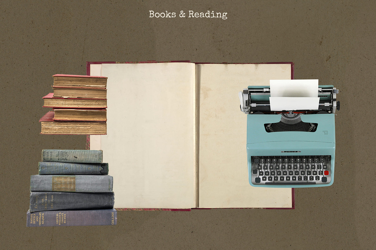 Vintage Scrapbook Collage Elements, an Object Graphic by jessicamdesign (Photo 6 of 9)