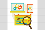 Process Of Fixing Bugs, a Technology Illustration by Sabelskaya (Thumbnail 2 of 5)