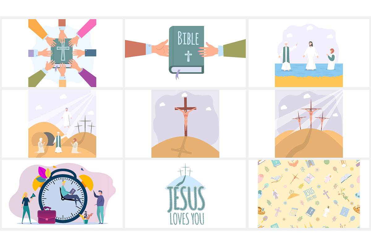 Bible Animated Presentation Template preview 5