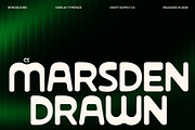 CS Marsden Drawn, a Sans Serif Font by Craft Supply Co. (Thumbnail 1 of 8)