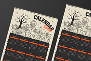 Halloween Horror Wall Calendar 2026, a Print Template by Annora Studio (Thumbnail 3 of 6)