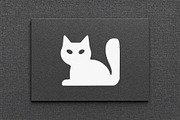 Black Cat Silhouette Vector, an Animal Illustration by Vectorium Studio (Thumbnail 4 of 4)