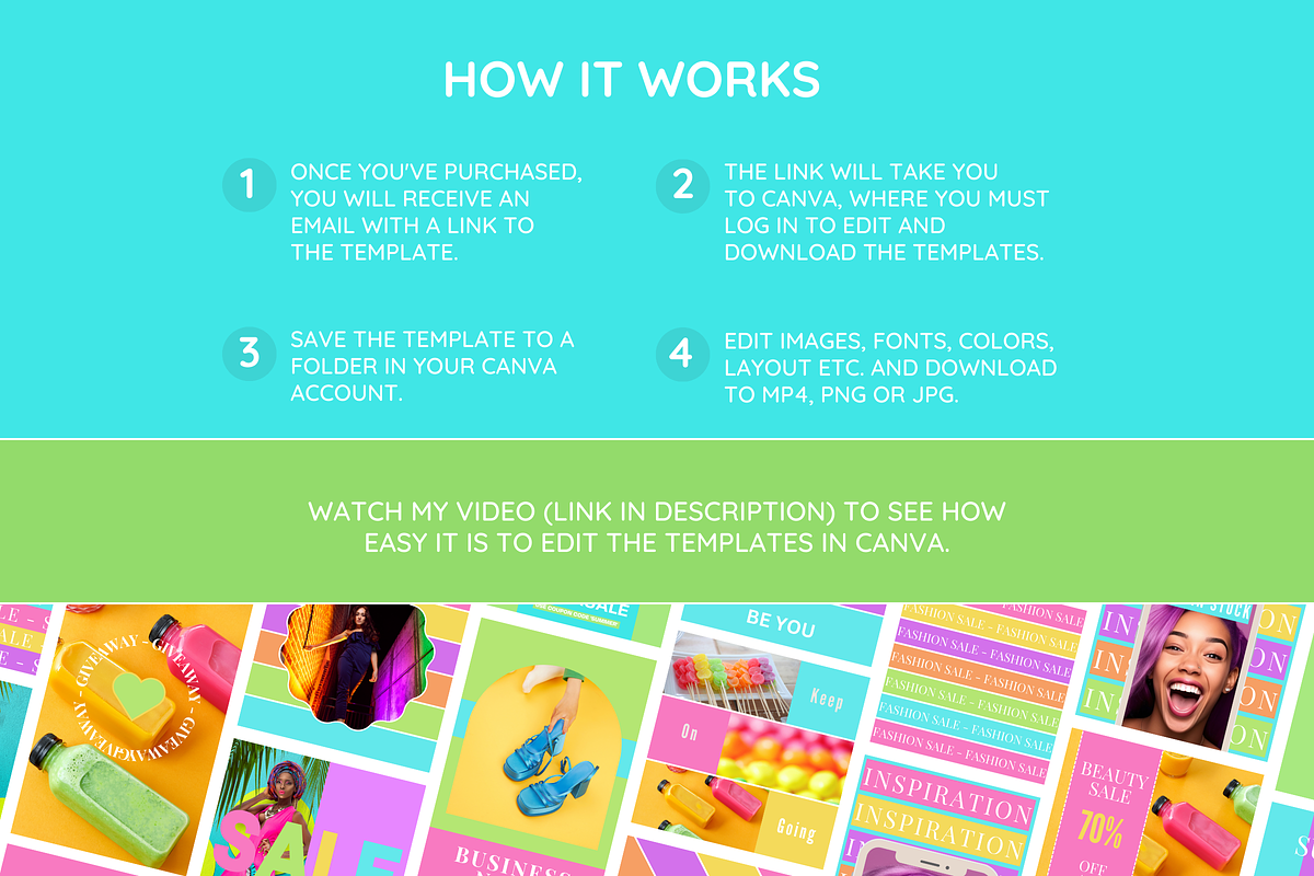 Business Card Template for Business, a Business Card Template by SunshineStudioBoutique (Photo 10 of 10)