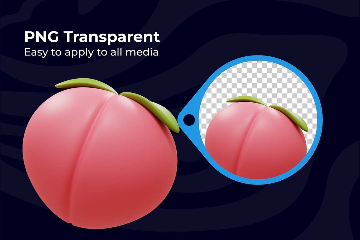 3D Fruits icon pack, a Food & Drink 3D Model by Wira_studio (Photo 3 of 5)