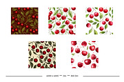 Cherry Retro Art Style Patterns, a Pattern Graphic by karenfoleyphoto (Thumbnail 14 of 15)
