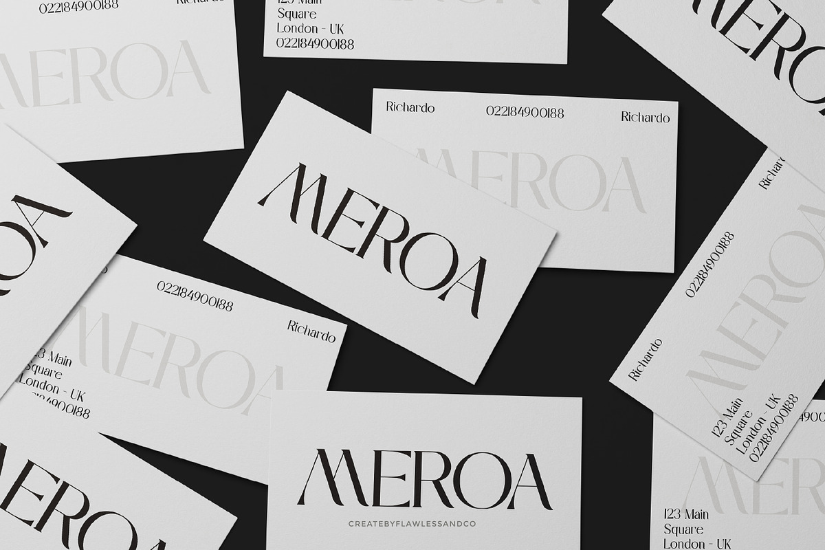 Mebiola – Elegant Cinematic Serif Fo, a Serif Font by Flawless And Co (Photo 4 of 10)