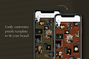 Le Fluer Instagram Puzzle | Canva, a Social Media Template by North Eighth (Thumbnail 5 of 6)