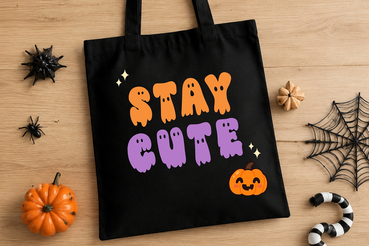 Meltie Ghost-Halloween Display Font, a Symbol Font by AnningArts (Photo 2 of 8)