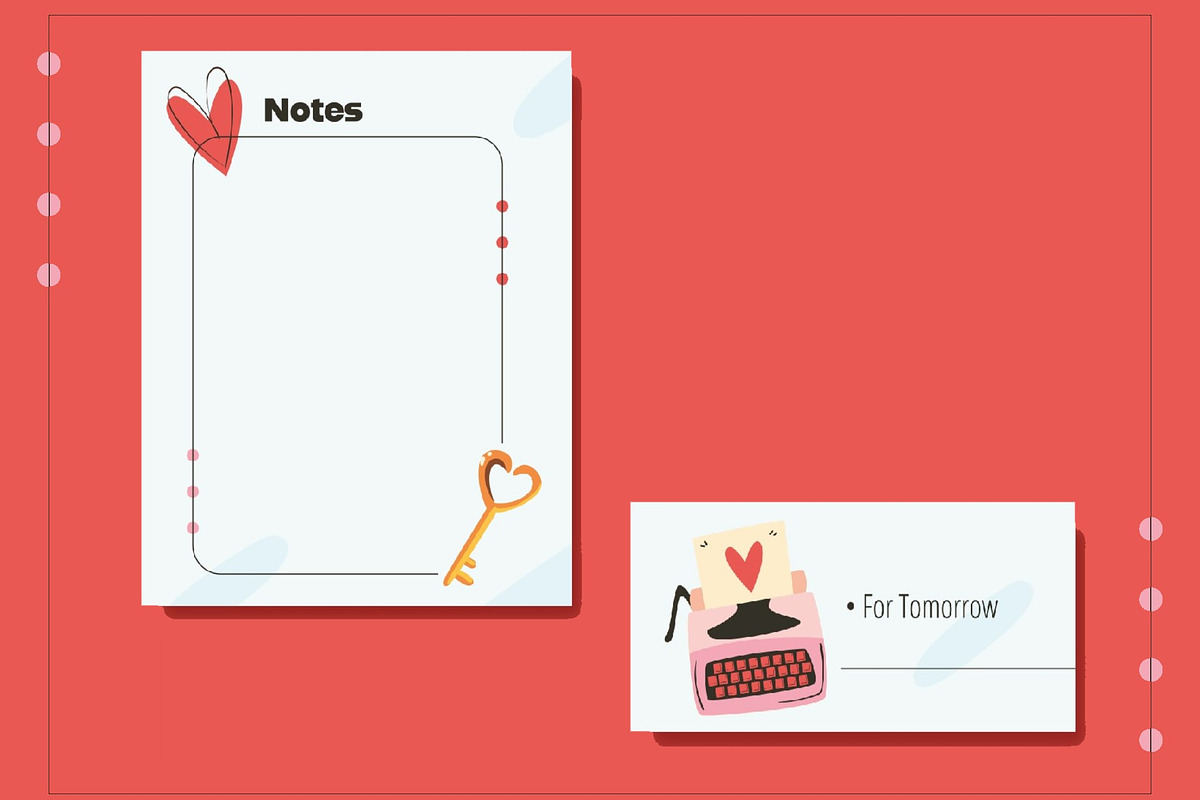 Cute Daily Planner Template, a Templates & Theme by studiogstock (Photo 2 of 3)