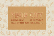 YBOR CITY: Vintage, Florida/Western, a Font by Chez Núñez (Thumbnail 1 of 4)