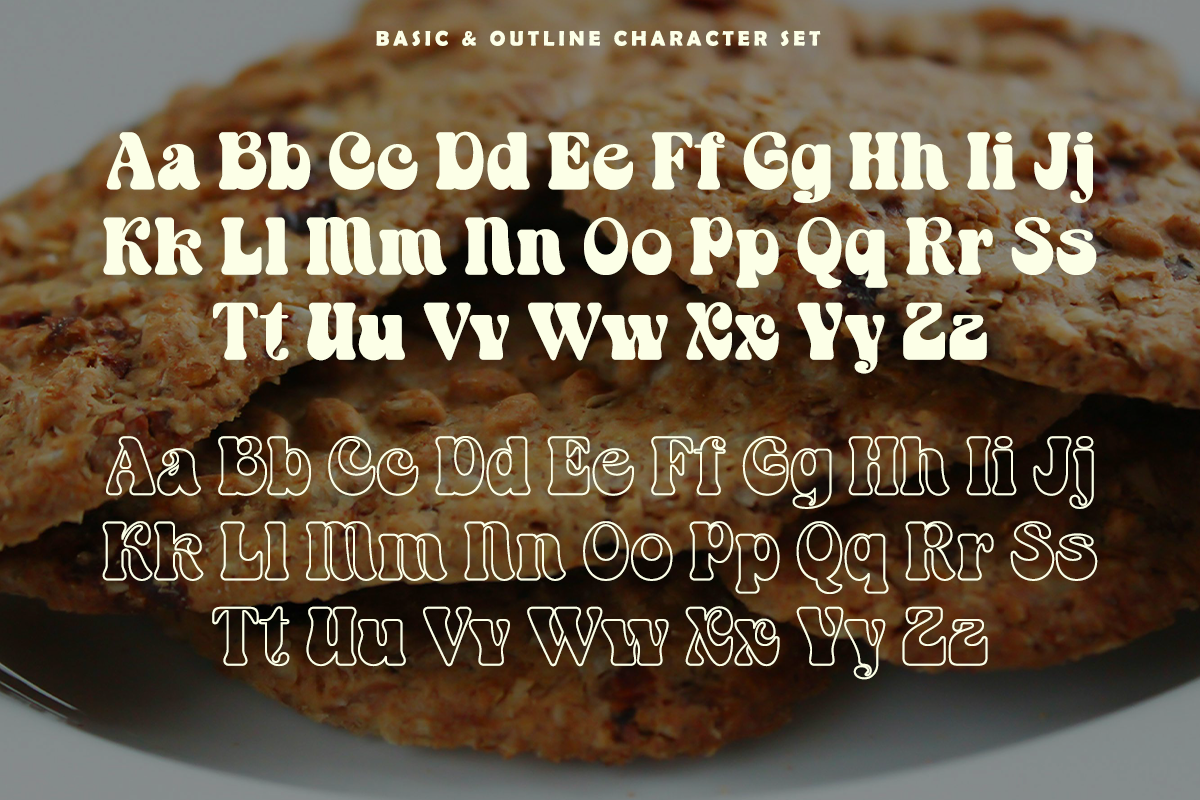 Gobites - Groovy Retro Font, a Serif Font by Font Liner (Photo 11 of 13)