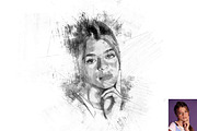 Faster Sketch Effect Ps Action, an Action Add-On by Studio Retouch (Thumbnail 19 of 34)