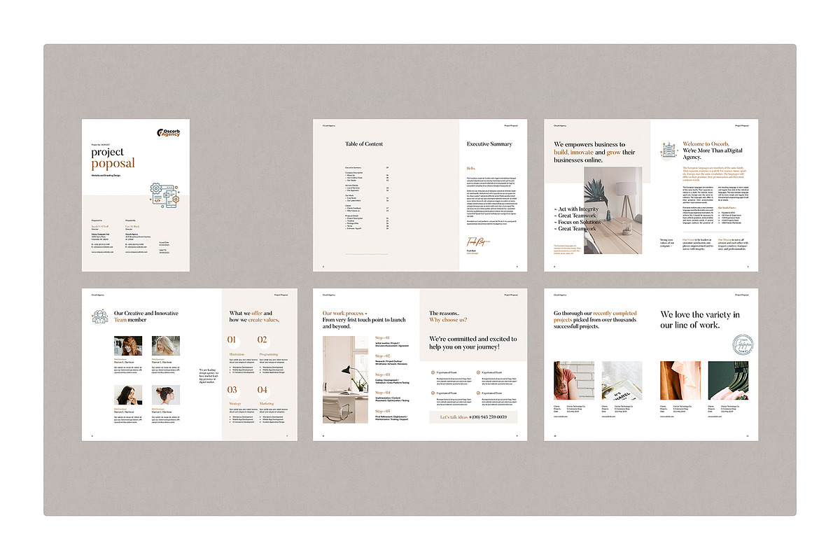 Proposal, a Brochure Template by StudioGraficso (Photo 3 of 9)