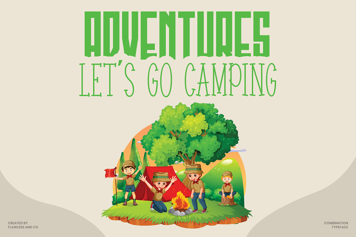 Morthano - Playfull Combination, a Sans Serif Font by Flawless And Co (Photo 4 of 10)