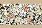 Safari Set. Seamless Animal Prints, a Pattern Graphic by Svetlana Kononova (Thumbnail 3 of 9)