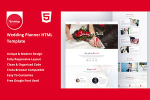 Weddingo - Wedding HTML Template