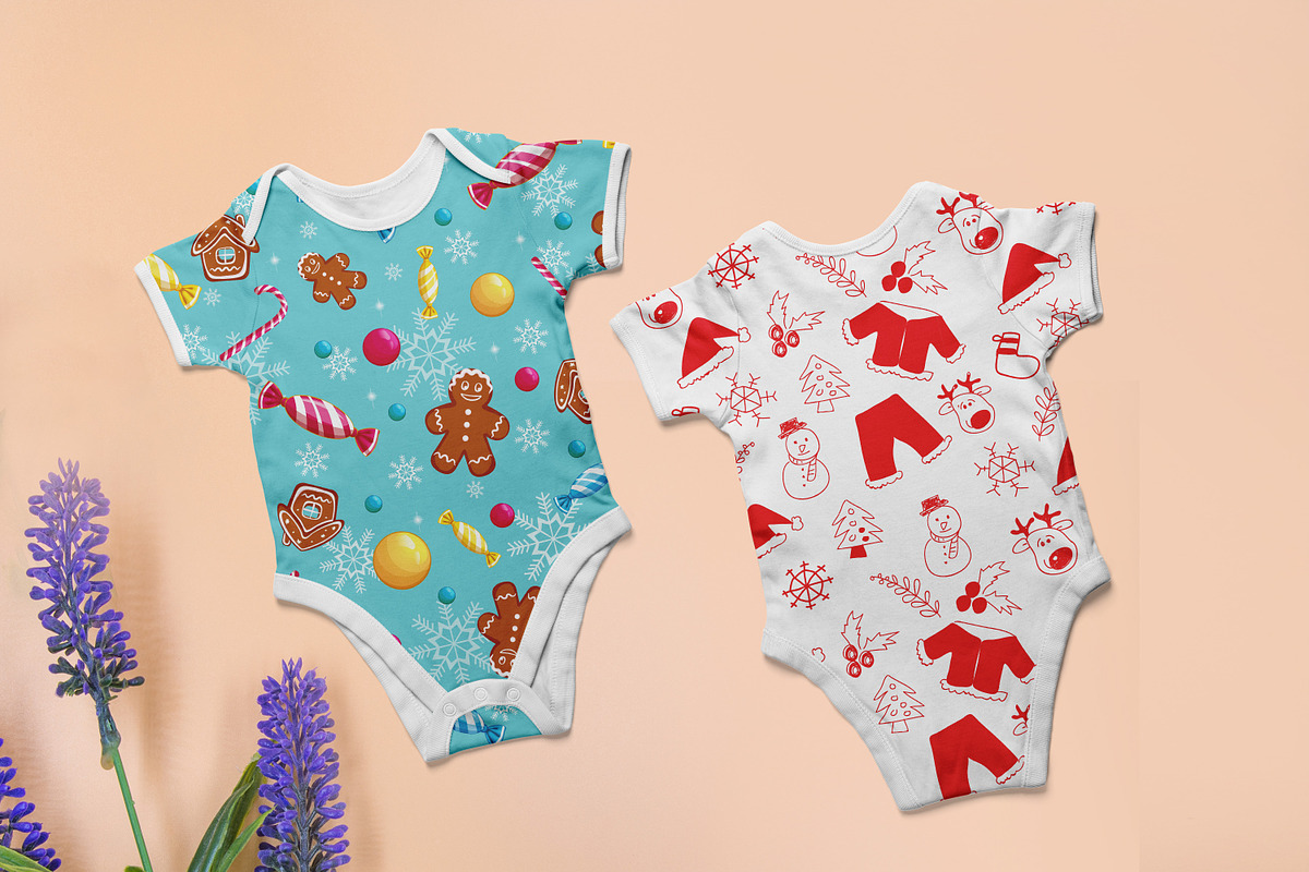 Christmas Pattern Mega Bundle, a Pattern Graphic by Digital Studio (Photo 9 of 11)