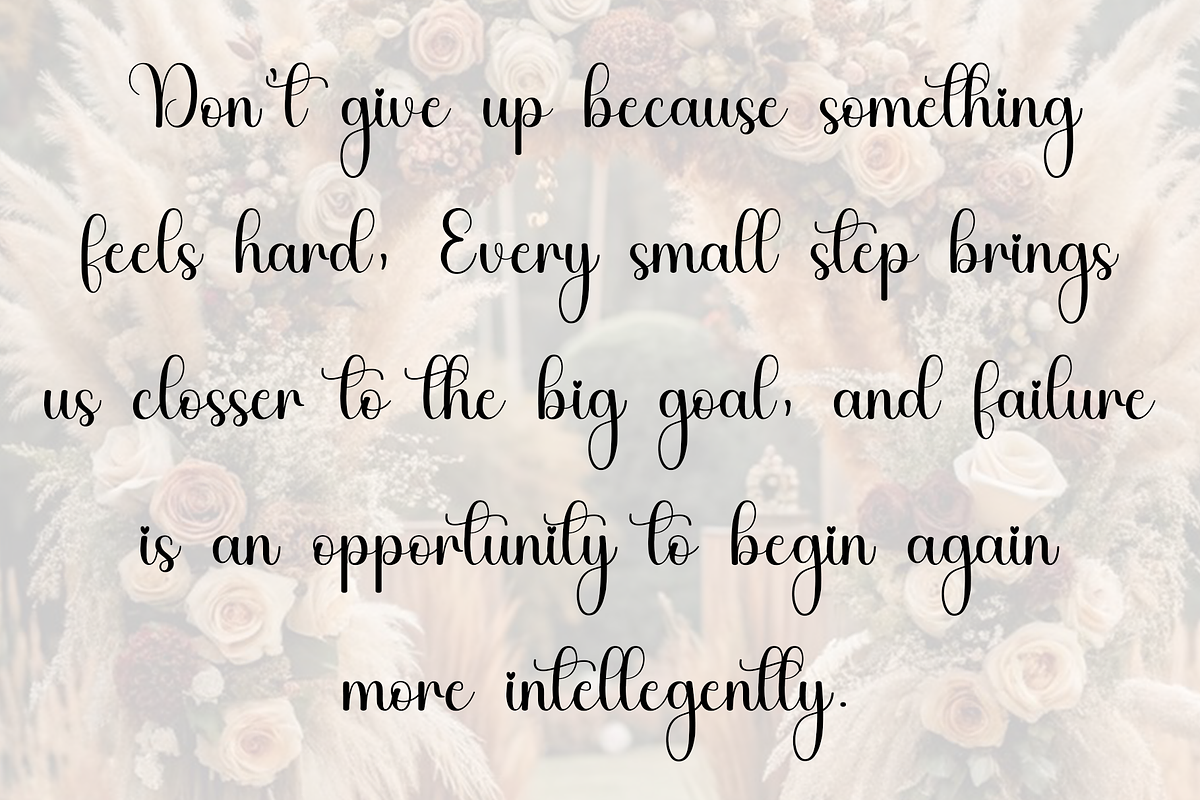 Rustic Decoration, a Handwritten Font by InermediaSTUDIO (Photo 4 of 8)