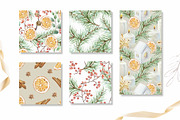 Cozy Christmas. Watercolor Clip Art., a Seasonal Illustration by Farida Bik (Thumbnail 11 of 13)