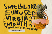 Pineapple Shadow Typeface, a Handwritten Font by alit design (Thumbnail 2 of 15)