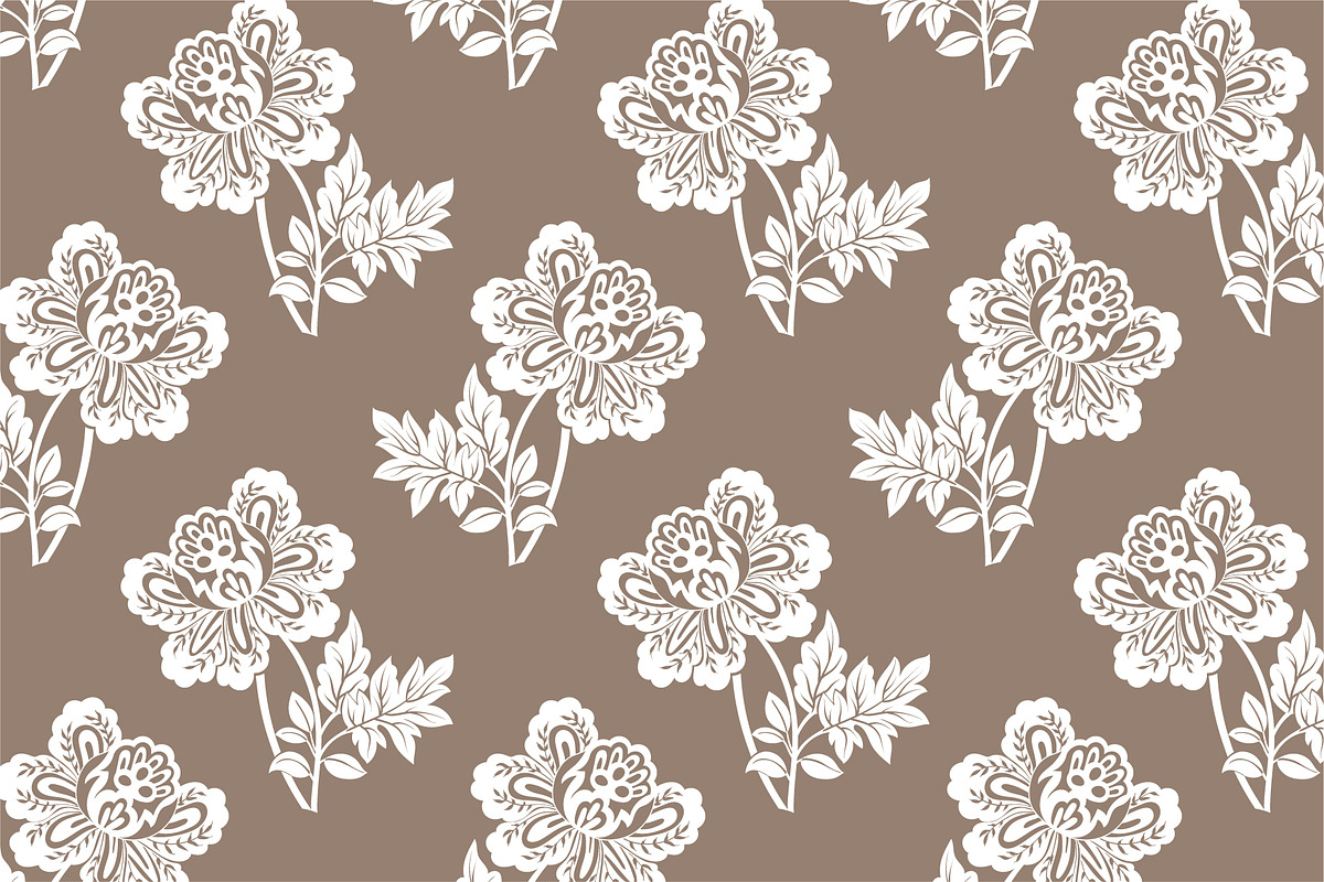 Floral patterns. Vector + JPG, a Pattern Graphic by Sunny_Lion (Photo 3 of 7)