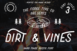 Dirt & Vines - A Gritty San-Serif