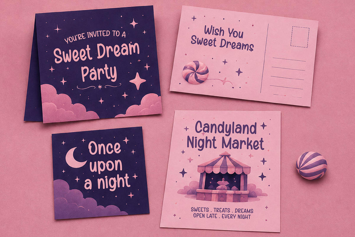 Dream Candy - Sweet Handmade Display, a Handwritten Font by Gumrega Studio (Photo 6 of 8)