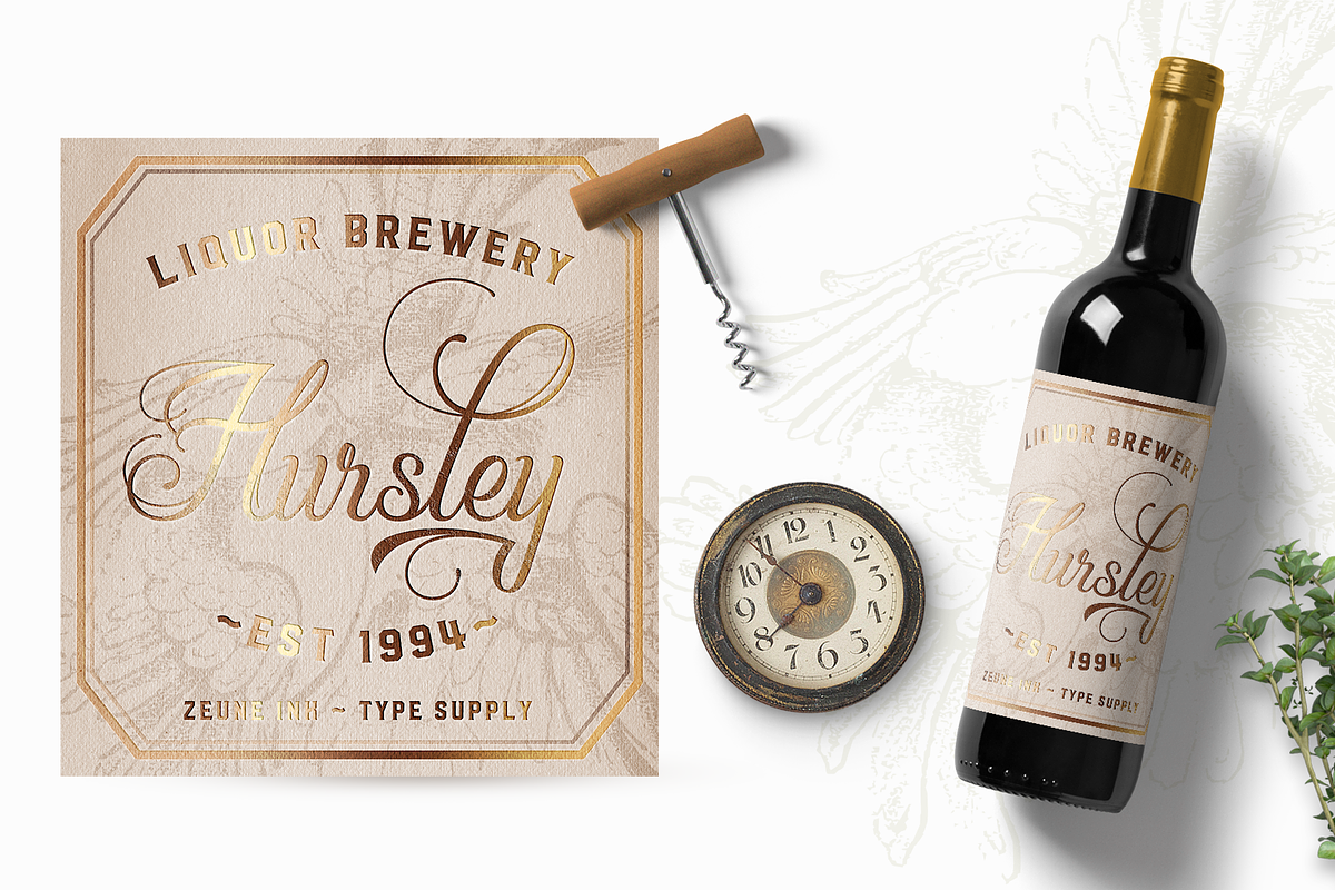 Hummington, a Script Font by Zeune Type Foundry (Photo 12 of 15)