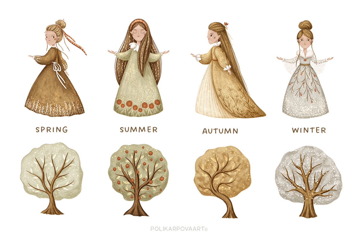 The Magic World - graphic collection, an Animal Illustration by polikarpovaart (Photo 13 of 15)