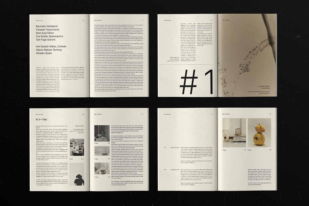 Editorial Magazine & Book Layout, a Magazine Template by Studio Monova (Photo 5 of 17)