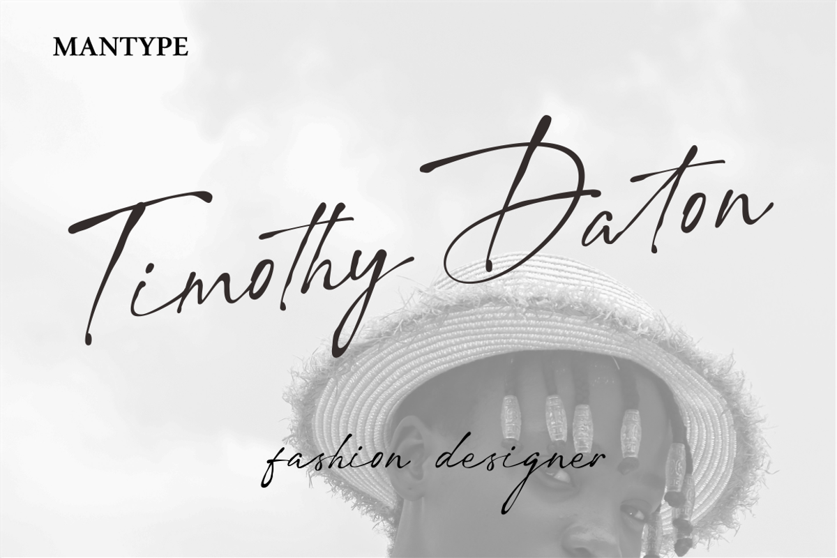 Messy Muse | Signature Font, a Handwritten Font by ManType (Photo 3 of 9)