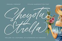 Sheyotu Etrella Stylish Handwritten