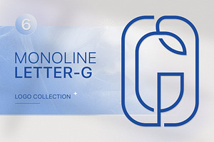 Monoline Letter G Logo Collection, a Branding & Logo Template by Rukuru Studio