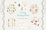 Watercolor christmas quirky holiday, an Object Graphic by Grace Noboa Illustrations (Thumbnail 18 of 20)