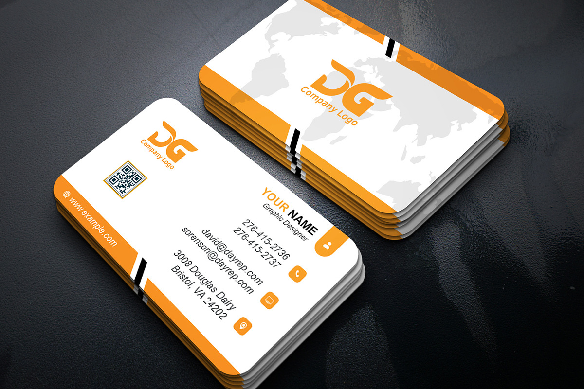 Print-Ready Business Card PSD
