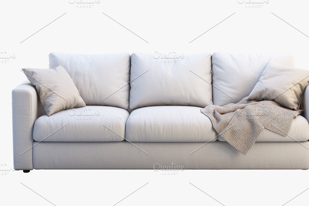 Three-seat sofa (2 options) 3D model, a Furniture 3D Model by 3dmitruk (Photo 7 of 16)