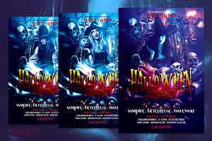 Halloween Night Flyer Template