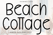 Beach Cottage, a Sans Serif Font by InermediaSTUDIO (Thumbnail 1 of 7)