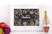 Christmas hand drawn Set, an Illustration by Tabiti (Thumbnail 4 of 13)
