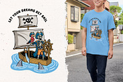 Skull pirate 10 vector illustrations, a Person Illustration by gunaonedesign (Thumbnail 4 of 7)