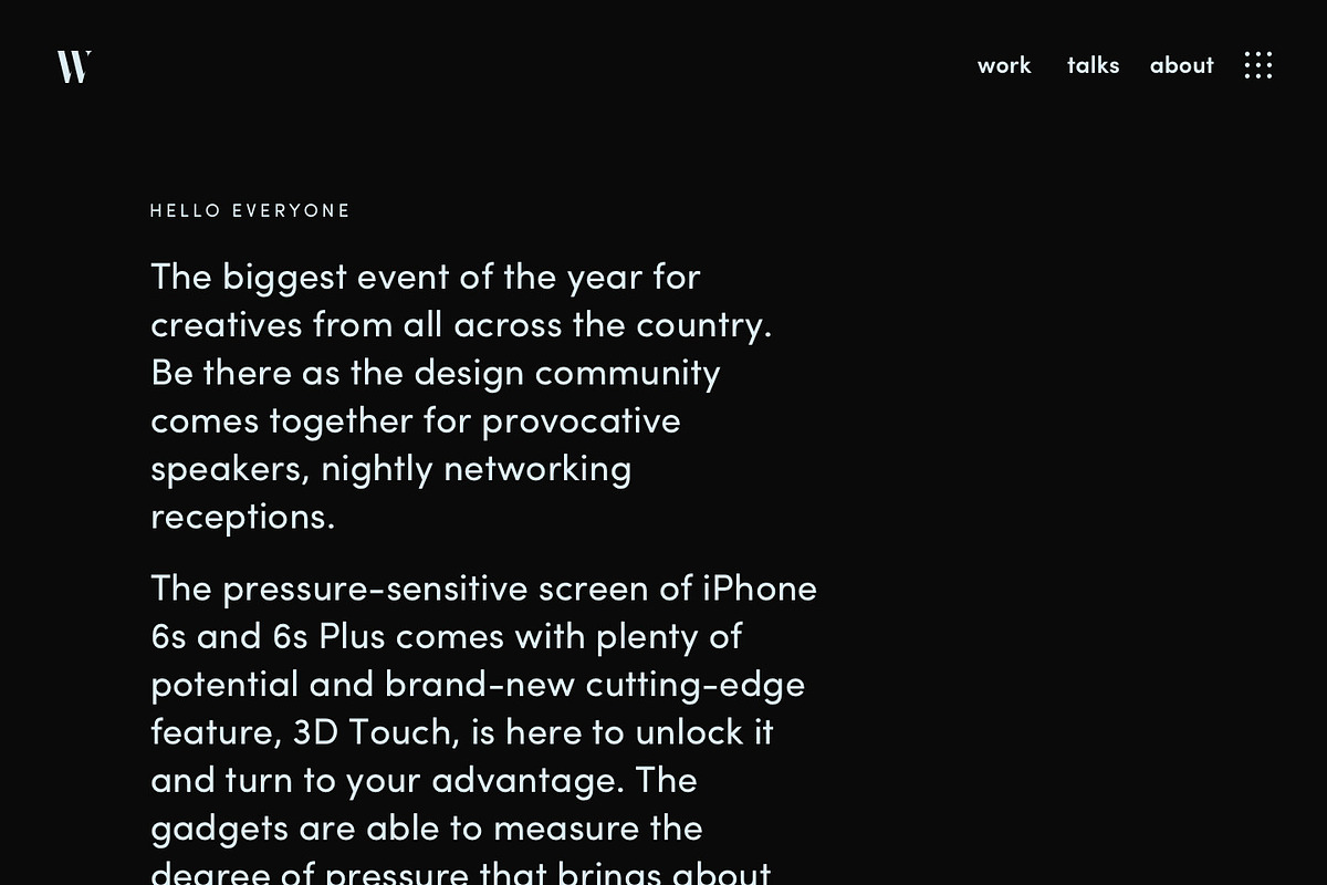 Portfolio Website Template, a Websites & App Template by Nice, Very Nice (Photo 2 of 8)