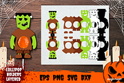 Halloween Lollipop Holders, an Illustration by svgocean (Thumbnail 5 of 10)