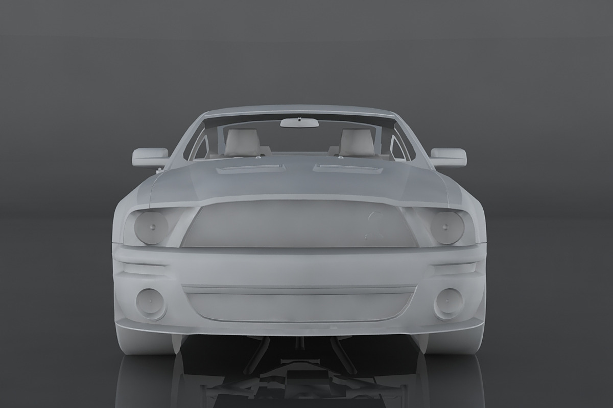 Ford Shelby GT500, a Cars & Vehicle 3D Model by valtriiu (Photo 11 of 12)
