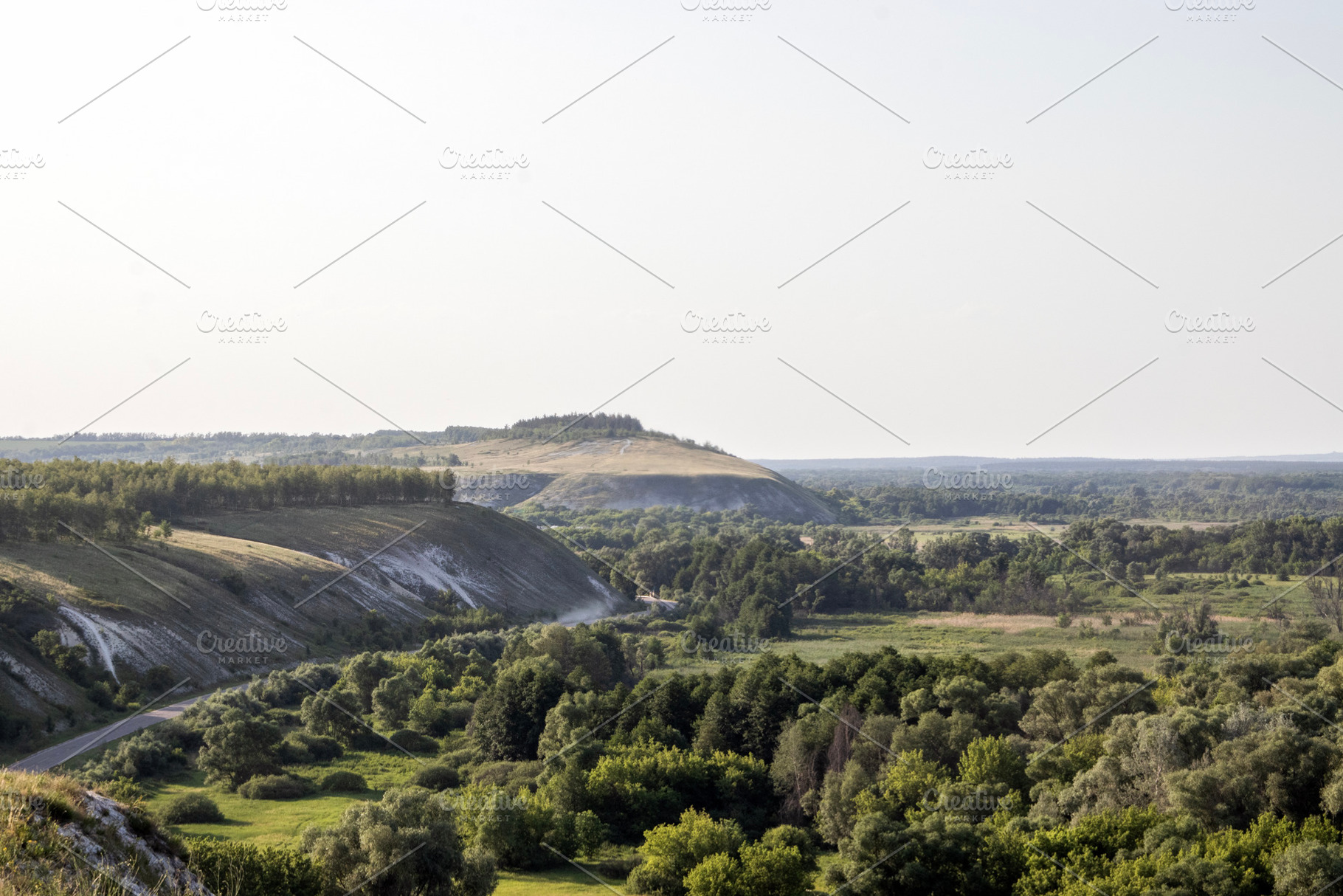 A panoramic natural landscape, a Nature Photo by Schreibikus