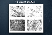 Grunge Love. Valentine's Set, a Texture Illustration by Trapezoid (Thumbnail 8 of 8)