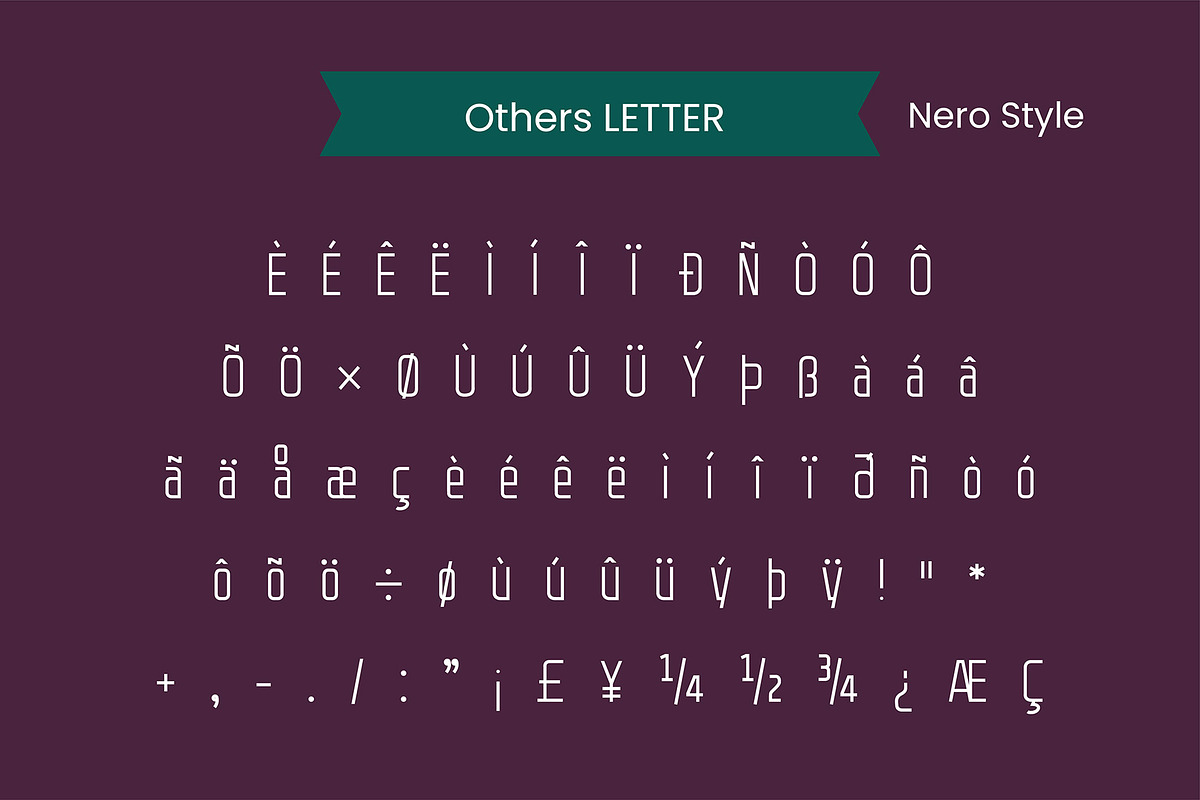 Nick Font, a Symbol Font by MRI STUDIO (Photo 12 of 26)