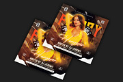 Dj Night Party Club Flyer, a Flyer Template by CocoDesign (Thumbnail 2 of 2)