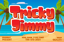 Tricky Jimmy - Comic Font