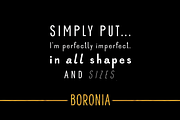 Boronia, a Sans Serif Font by STUDIOWAYS (Thumbnail 4 of 7)